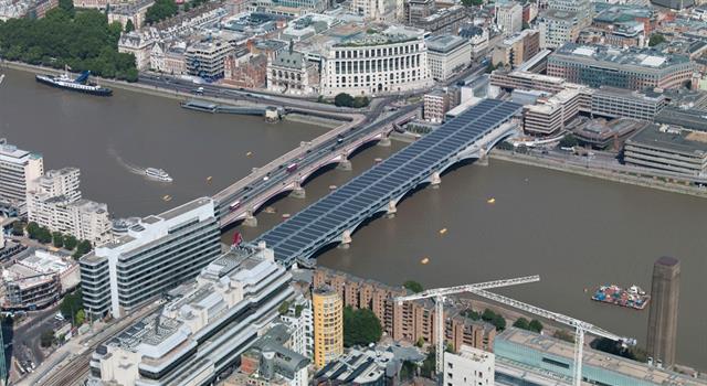 Geography Trivia Question: Which London train station is the only one to have entrances on both sides of the Thames? Geography Trivia Question: Which London train station is the only one to have entrances on both sides of the Thames?