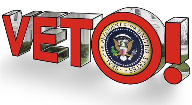 How many days does the president of the U.S. have to veto a bill?
