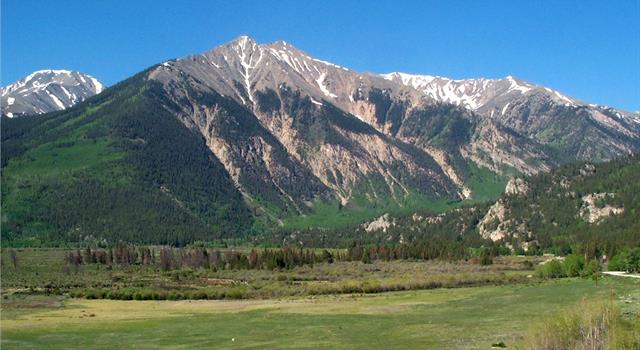 Pikes Peak is the highest summit of the Rocky Mountains of North America.