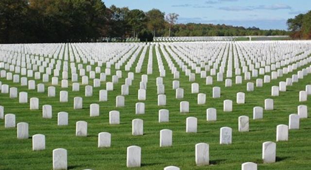 Society Trivia Question: What is the name of the largest (in acreage) national cemetery in the United States? Society Trivia Question: What is the name of the largest (in acreage) national cemetery in the United States?