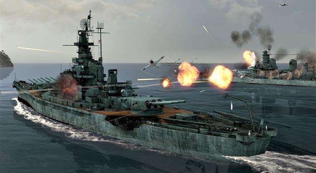 What was the biggest naval battle ever fought?