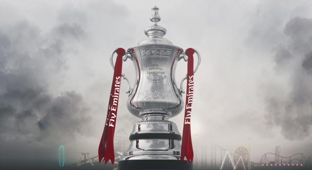 Who is the only player to score three goals in a Wembley FA Cup Final?