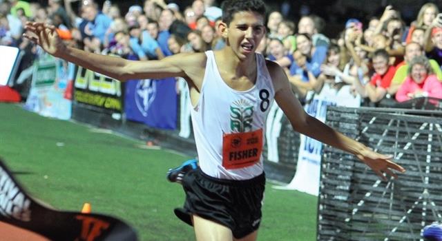 Who was the first high school runner to break 4 minutes in the mile?