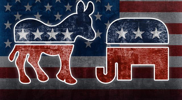 Who was the first political cartoonist to portray U.S. Democrats and Republicans as donkeys and elephants?