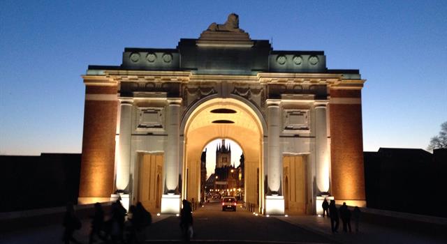 History Trivia Question: The Menin Gate memorial stands near what town, the scene of several battles in the First World War? History Trivia Question: The Menin Gate memorial stands near what town, the scene of several battles in the First World War?