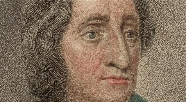 What was philosopher John Locke's term for the blank slate of the human mind before it is filled with experience?
