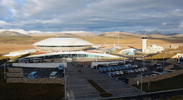 Geography Trivia Question: Where is the world's highest civilian airport? Geography Trivia Question: Where is the world's highest civilian airport?