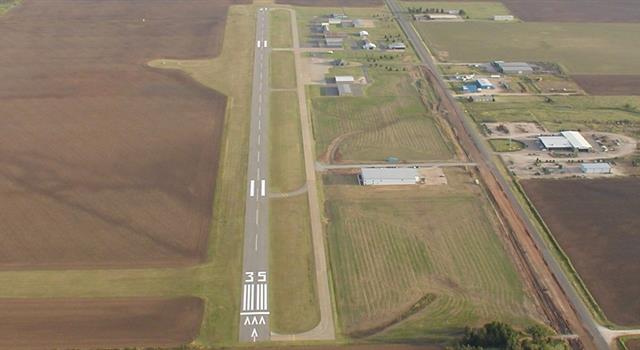 Which airport has the longest publicly used paved runway?