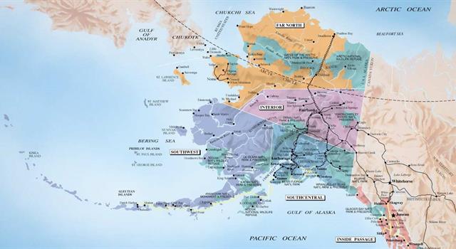 Which is the only Alaskan city to have been governed under four flags?
