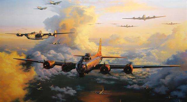 History Trivia Question: Which of these film stars was a wartime bomber pilot? History Trivia Question: Which of these film stars was a wartime bomber pilot?