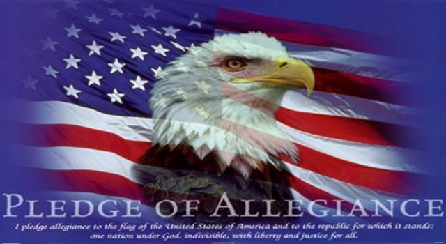 Who wrote the Pledge of Allegiance of the United States?