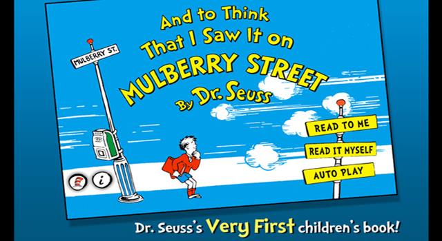 What year was the first children's book published with Dr. Seuss as the author?