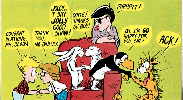 In the comic "Bloom County" by Berkeley Breathed, was there ever a dog featured in the strip? In the comic "Bloom County" by Berkeley Breathed, was there ever a dog featured in the strip?