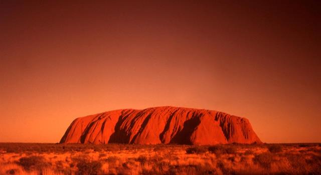 Geography Trivia Question: This mighty rock is found in the geographical heart of Australia. It was formerly known as Ayer's Rock. What is its current aboriginal name? Geography Trivia Question: This mighty rock is found in the geographical heart of Australia. It was formerly known as Ayer's Rock. What is its current aboriginal name?