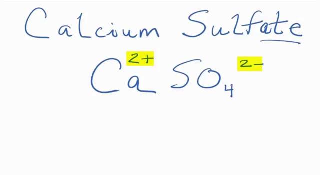 Science Trivia Question: What is calcium sulphate commonly called? Science Trivia Question: What is calcium sulphate commonly called?