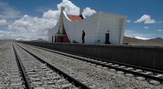 Geography Trivia Question: Where is the world's highest railway station located? Geography Trivia Question: Where is the world's highest railway station located?