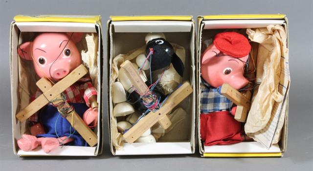 Who created the characters 'Pinky and Perky' for the British children's TV show 'Pinky and Perky'? Who created the characters 'Pinky and Perky' for the British children's TV show 'Pinky and Perky'?