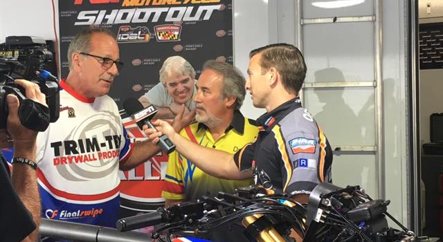 Sport Trivia Question: What superhero nickname does Top Fuel Motorcycle racer, Larry McBride go by? Sport Trivia Question: What superhero nickname does Top Fuel Motorcycle racer, Larry McBride go by?