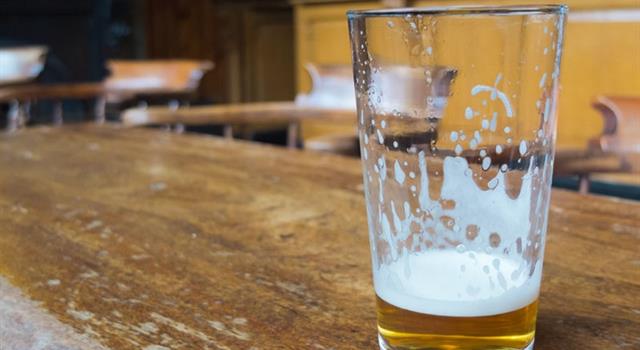 Culture Trivia Question: What is the leftover foam inside a glass after a beer has been drunk out of it called? Culture Trivia Question: What is the leftover foam inside a glass after a beer has been drunk out of it called?