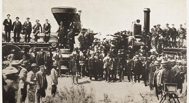 Geography Trivia Question: In what state was the first transcontinental railroad completed in 1869, with the hammering of the Golden Spike? Geography Trivia Question: In what state was the first transcontinental railroad completed in 1869, with the hammering of the Golden Spike?
