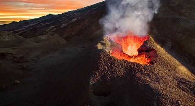 Geography Trivia Question: The 'Piton de la Fournaise' shield volcano is located on what island? Geography Trivia Question: The 'Piton de la Fournaise' shield volcano is located on what island?