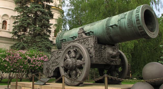 History Trivia Question: What was the largest-calibre rifled weapon ever used in combat? History Trivia Question: What was the largest-calibre rifled weapon ever used in combat?