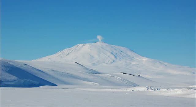 Geography Trivia Question: Which is the world’s southernmost active volcano? Geography Trivia Question: Which is the world’s southernmost active volcano?
