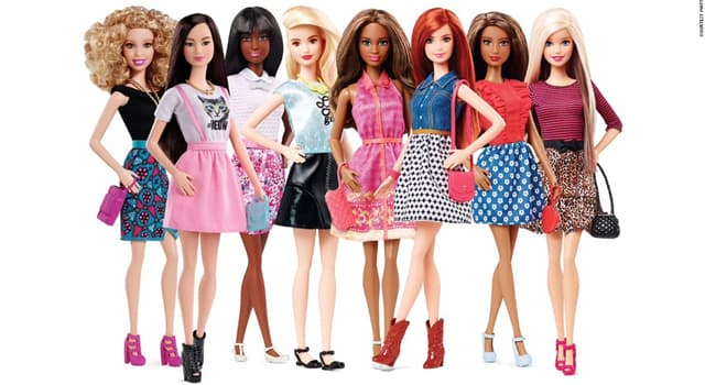 barbie doll body types