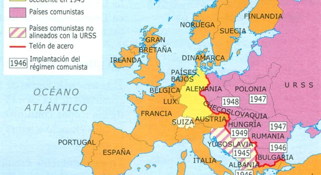 Resultado de imagen de telón de acero