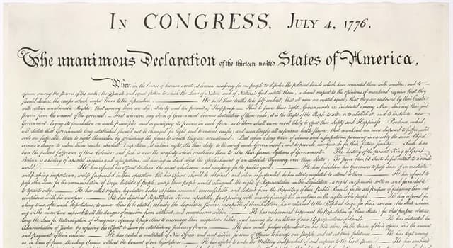 History Trivia Question: What is written on the back of the United States Declaration of Independence? History Trivia Question: What is written on the back of the United States Declaration of Independence?